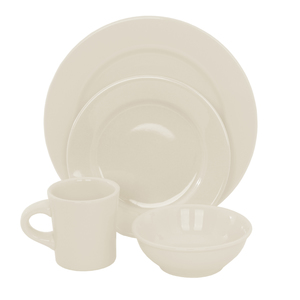 Buffalo China 16pc Porcelain Dinnerware Set