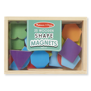 Melissa & Doug Wooden Shape Magnets