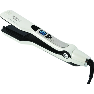 X-Steam Professional Flat Iron & Straightener Optic White