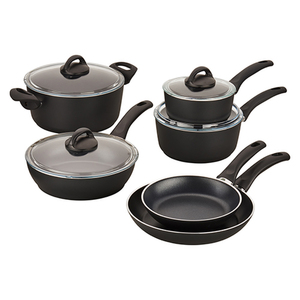 Pisa 10pc Aluminum Nonstick Cookware Set