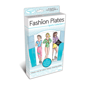 Fashion Plates Sports Collection Expansion Set