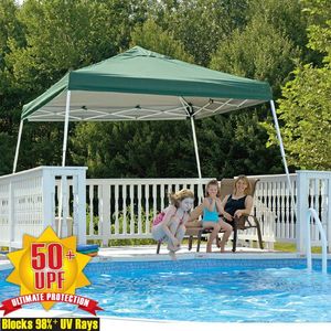 ShelterLogic Pop-Up 12' x 12' Canopy w/ Green Cover