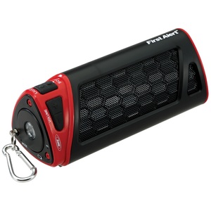 First Alert Spectra Portable Outdoor Bluetooth Speaker
