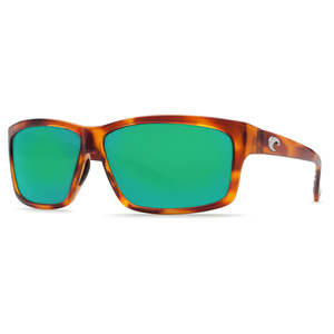 Cut Honey Tortoise Sunglasses Green Mirror 580P Lens