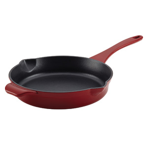 Vest Cast Iron 10" French Skillet Paprika Red