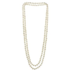 Genuine Freshwater Baroque Pearl Knotted Endless 64&quot; Necklace