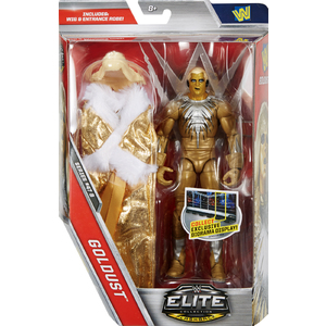 WWE Goldust -  Elite 47.5 Toy Wrestling Action Figure