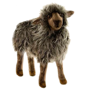 hansa Black Mama Sheep 14 Inch Plush