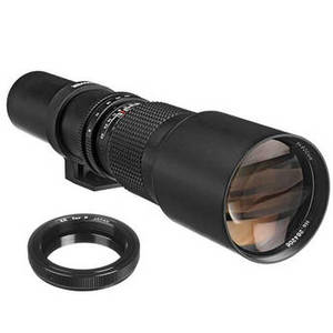 SLY500PK 500mm f/8 Manual Focus Pentax Screw Mount Telephoto Lens