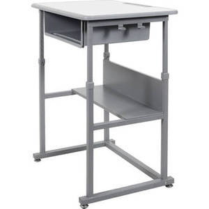 Manually Adjustable Student Sit/Stand Desk