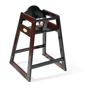 Foundations Hardwood High Chair, Antique Cherry