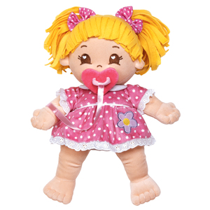 Adora Dolls My 1st "" Dots 15" Soft Plush Play Doll