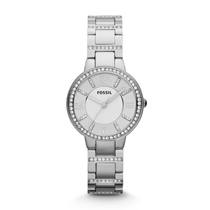 Ladies Virginia Stainless Steel 3-Hand Watch