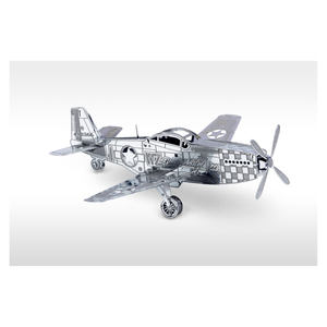 Fascinations Toys & Gifts Metal Earth 3D Laser Cut Model - P-51 Mustang