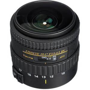 AT-X 107 AF NH Fisheye 10-17mm f/3.5-4.5 Lens for Canon