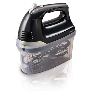 6-Speed Hand Mixer with Snap-On Case