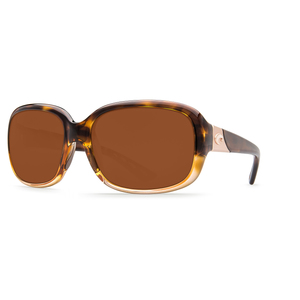 Gannet Shiny Tortoise Fade Sunglasses w/ Copper 580P Lens