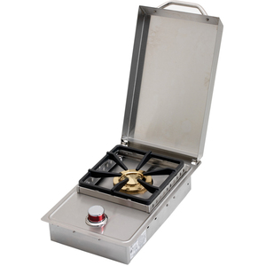 Cal Flame Low Profile Built-In Side Burner For Outdoor Grill Island