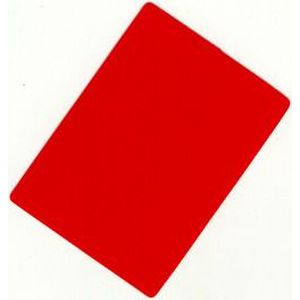 Trademark Global Bridge size Cut Card Red