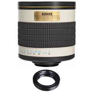500mm f/6.3 Manual Focus Telephoto Lens for Pentax Screw Mount (M42)