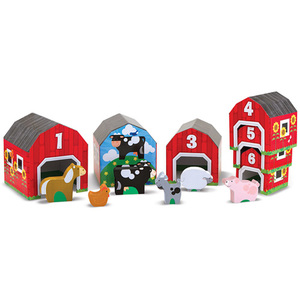 Nesting and Sorting Barns & Animals