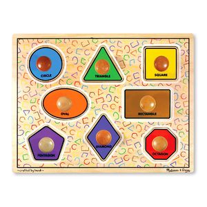 Melissa & Doug Large Shapes Jumbo Knob