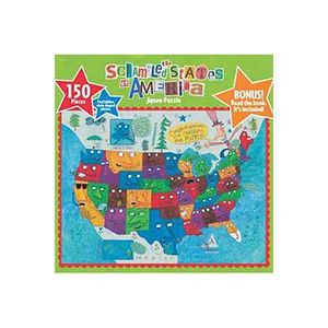 Ceaco Scrambled States of America Puzzle