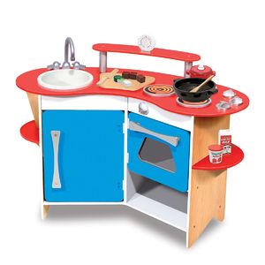 Melissa & Doug Cook's Corner Wooden Kitchen
