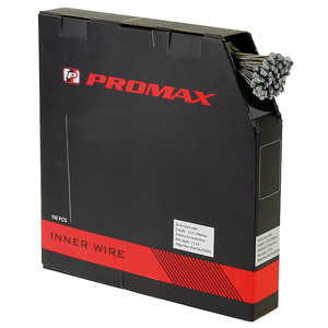 Promax 1.5 mm x 2000 mm Stainless Greased Inner Cables for Brakes (Racing Nipple)