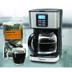 12-Cup Coffeemaker w/ The Roasterie Gourmet Coffee