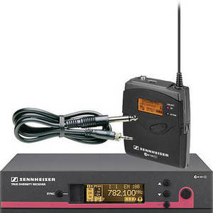 ew 172 G3 Wireless Instrument System with Ci 1 Guitar Cable - G (566-608 MHz)