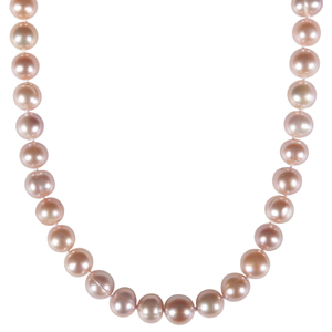 Lita Natural Pink Cultured Fresh Water Pearl Long Necklace, 50"