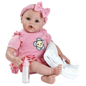 Adora Dolls Adora Premium Quality BabyTime&#8482; Pink 16&quot; Lifelike Play Doll