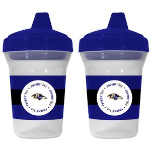 Baby Fanatic Baltimore Ravens Sippy Cups (Pack of 2)