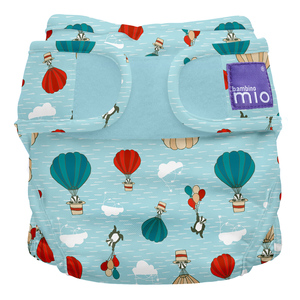 Bambino Mio Miosoft Diaper Cover, Sky Ride, Size 1