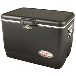 54Qt Steel Matte Black Cooler