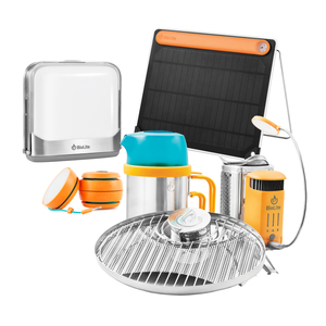 BioLite Campstove 2 Bundle w/ BaseLantern SiteLight and Solar Panel 5