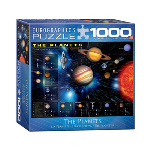 EuroPuzzles The Planets: 1000 Pcs