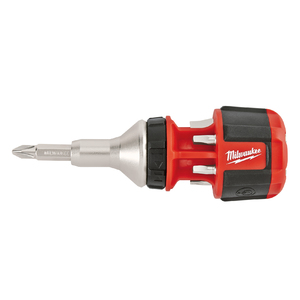 Compact 8-in-1 Ratchet Multi Bit Driver