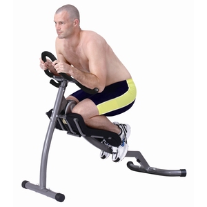 CrazyAbs Abdominal Exercise Home Gym, Black