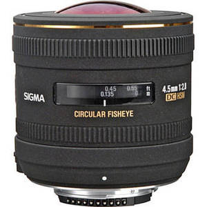 4.5mm f/2.8 EX DC HSM Circular Fisheye Lens for Nikon F