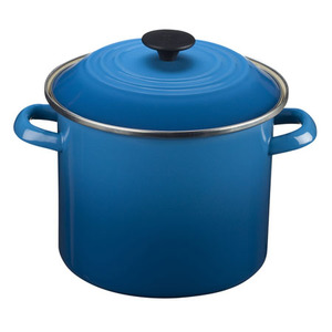 8 Qt. Enamel-On-Steel Covered Stockpot Marseille