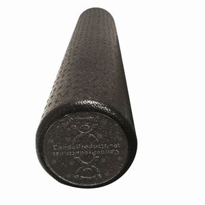 Cando High-density black foam roller, 6&quot; x 36&quot;