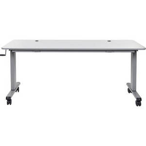 72" Adjustable Flip-Top Table with Crank Handle