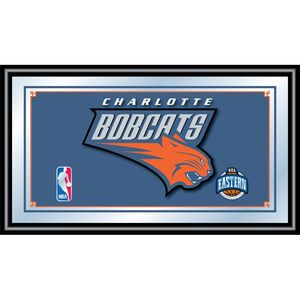 NBA(CANONICAL) Charlotte Bobcats Framed Logo Mirror
