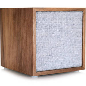CUBE Bluetooth Wireless Speaker (Walnut/Gray)