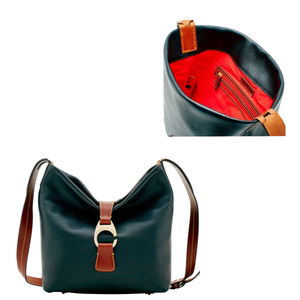 Derby Pebble Crossbody Hobo