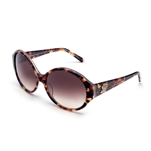 Round Women's Sunglasses - 58-16-135