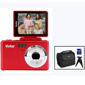 16.1 MP iTwist Digital Camera Red Kit