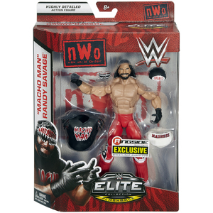 WWE Macho Man Randy Savage (NWO Wolfpac) - Ringside Collectibles Elite Flashback Exclusive Toy Wrestling Action Figure